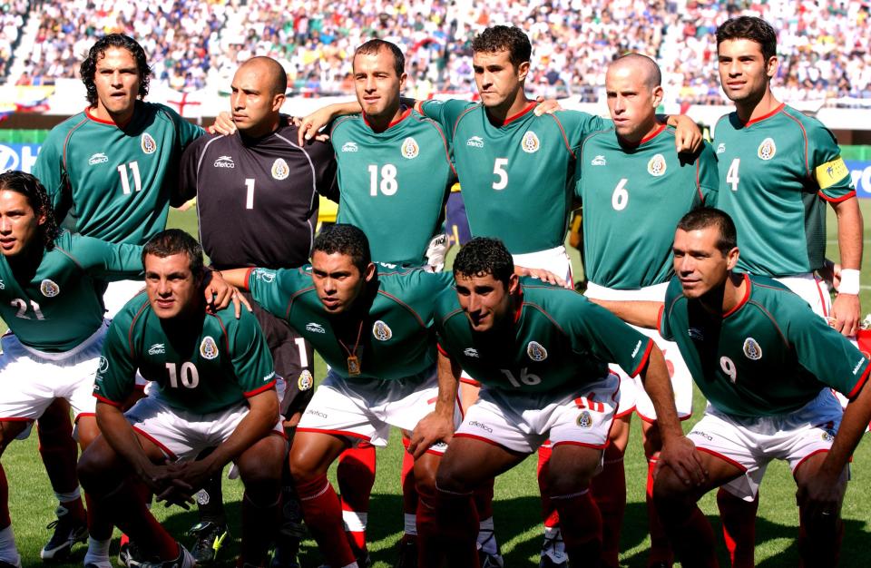 México calificó primero del Grupo G en la Copa del Mundo de Corea Japón 2002 (Foto: Matthew Ashton/EMPeICS via Getty Images)