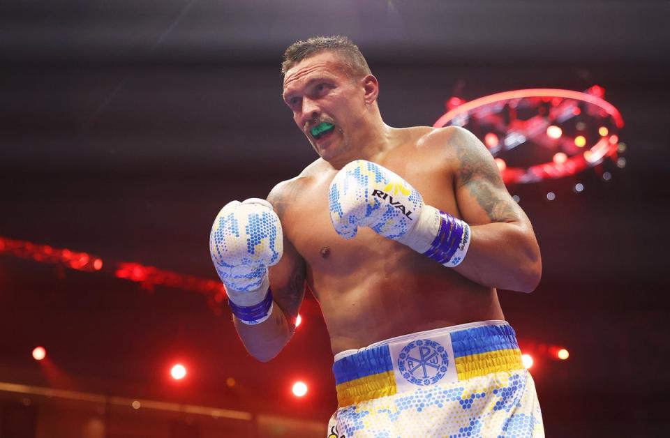 Oleksandr Usyk is the undisputed heavyweight champion (Getty Images)