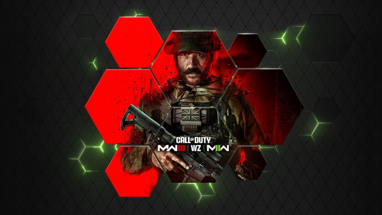  Call of Duty franchise on NVIDIA GeForce Now announcement image. 