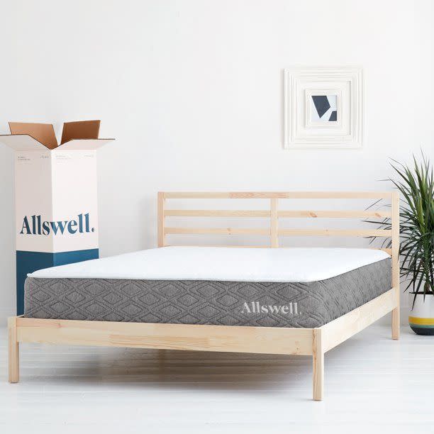 <p><a href="https://allswellhome.com/products/luxe-classic-firmer-hybrid-mattress" rel="nofollow noopener" target="_blank" data-ylk="slk:Shop Now;elm:context_link;itc:0;sec:content-canvas" class="link rapid-noclick-resp">Shop Now</a></p><p>Luxe Hybrid</p><p>allswellhome.com</p><p>$377.00</p>