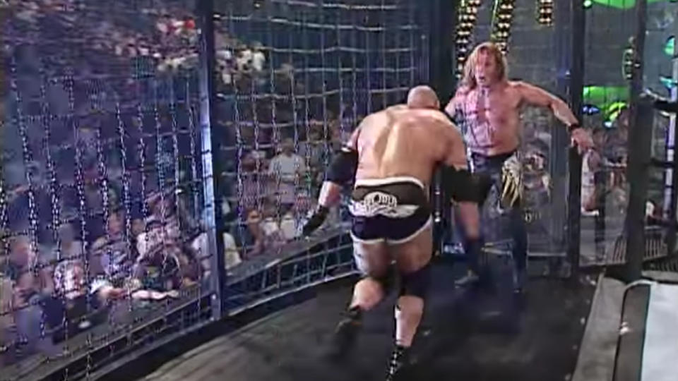 Goldberg Spears Chris Jericho Through The Glass (2003)