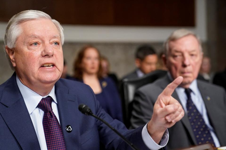 Sen. Lindsey Graham plans to introduce a bill to repeal Section 230 in the coming weeks. REUTERS
