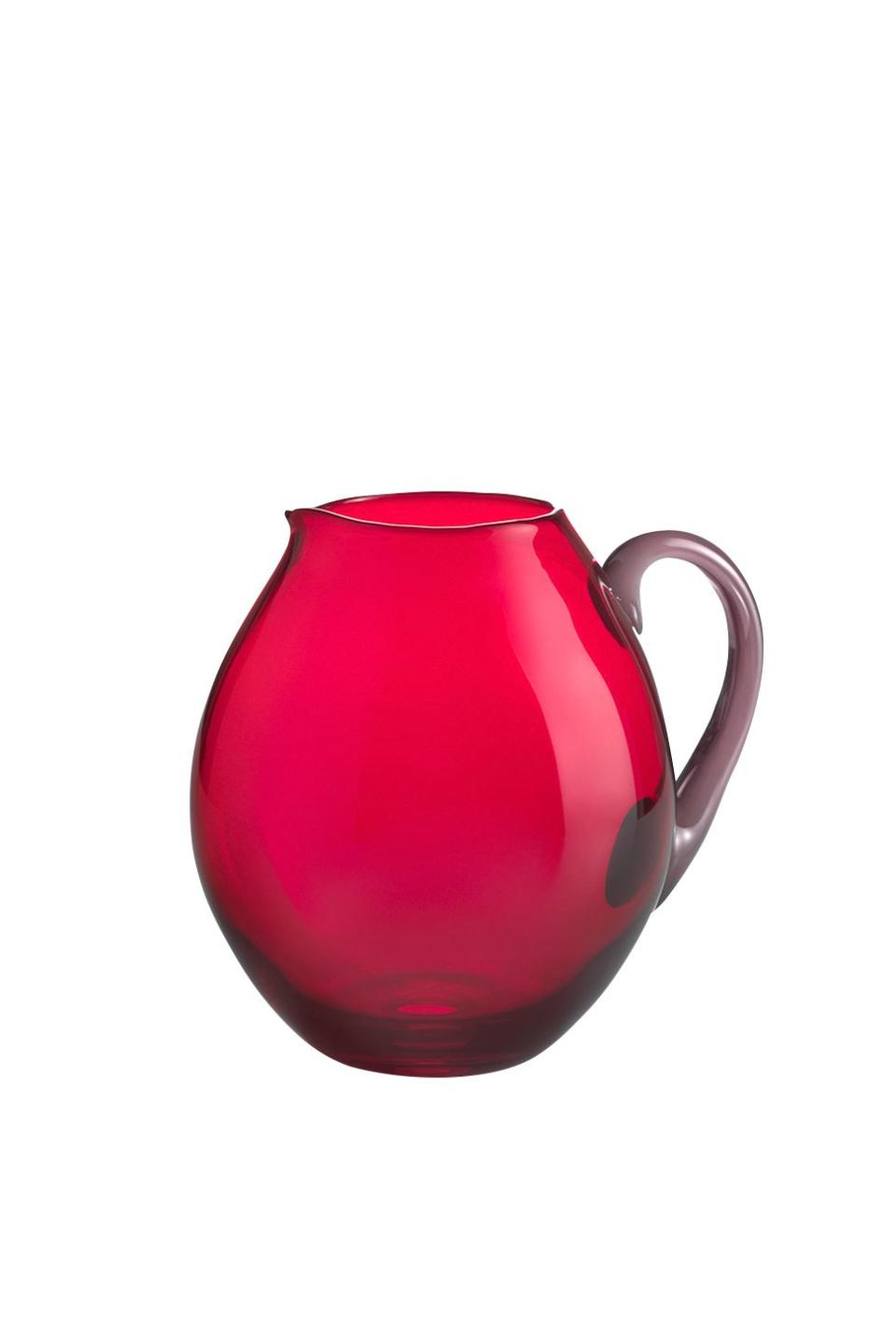 Dandy red pitcher; $313. store​.nasonmoretti.it