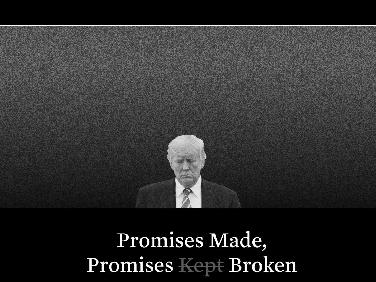 Screenshot of Biden's Keep America Great website