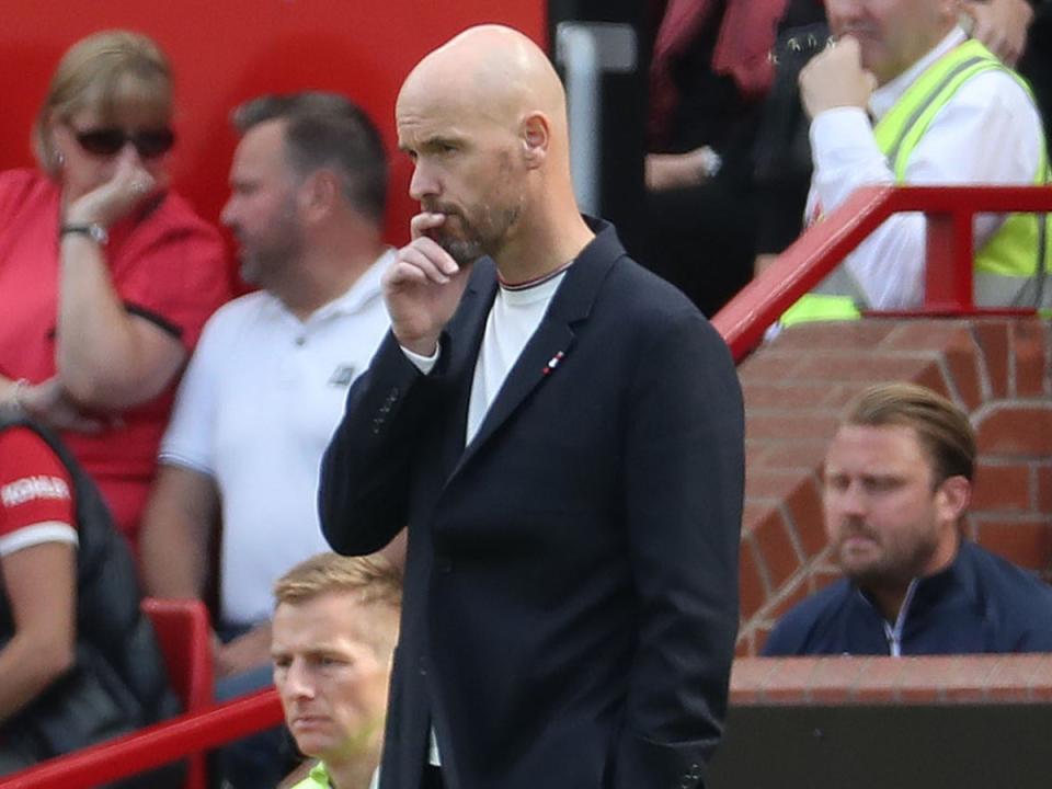 Manchester United manager Erik ten Hag (Manchester United via Getty Images)