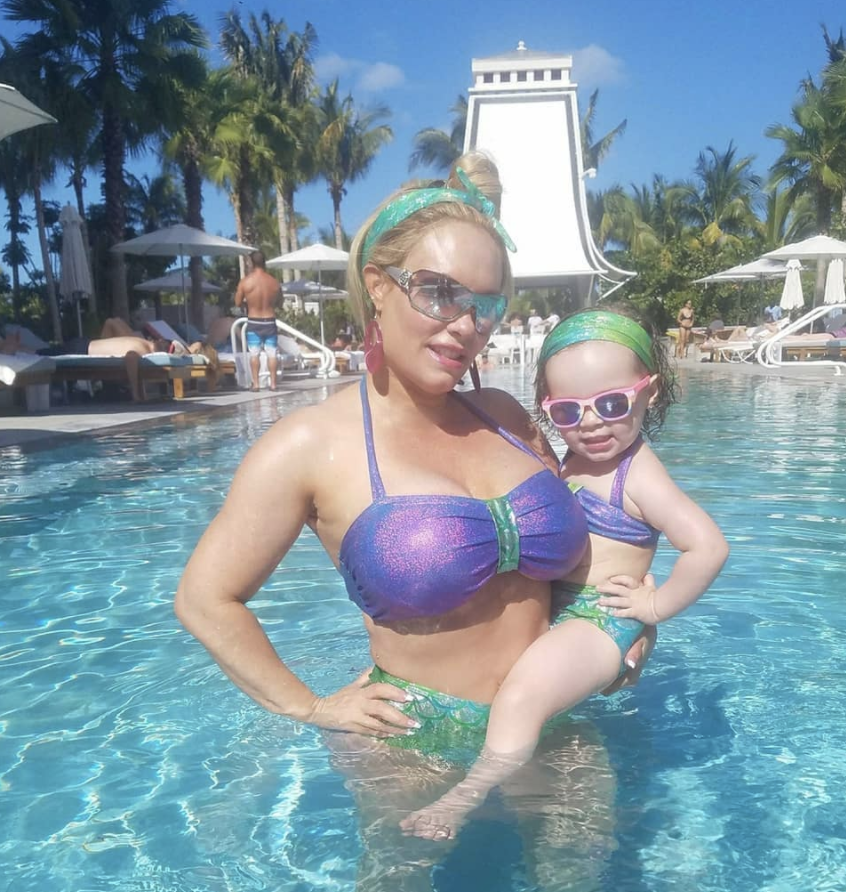 <p>Work it girls! Ice-T’s beautiful ladies continued their matching streak as they showed off some of their best moves while on vacation. “Striking more poses on our third day in Bahamas!” the mama wrote, as her 2-year-old daughter proved she had her moves down pat. “Chanel went rockin our mermaid suits bathing suits.” (Photo: <a rel="nofollow noopener" href="https://www.instagram.com/p/Bf9dTd6F5YE/?taken-by=coco" target="_blank" data-ylk="slk:Coco via Instagram;elm:context_link;itc:0;sec:content-canvas" class="link ">Coco via Instagram</a>) </p>