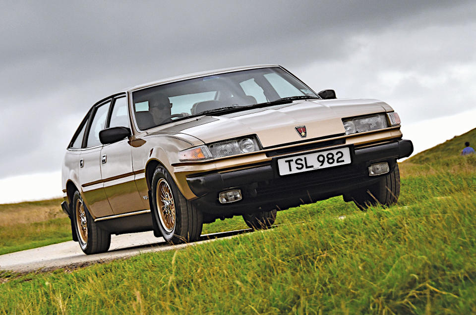 <p>The SD1 might have been the most shocking mainstream British car introduced in the 1970s. The old ‘<strong>auntie Rover</strong>’ jibe suddenly became irrelevant when this astonishingly modern-looking car hit the market, transforming the public perception of the brand like no model before or since.</p><p>Some of the engines in the range were best avoided. The SD1 was at its best when fitted with the celebrated <strong>3.5-litre Rover V8</strong>, based on a Buick design. This was the right engine for the car, and made it a formidable weapon in Touring Car racing for several years.</p>