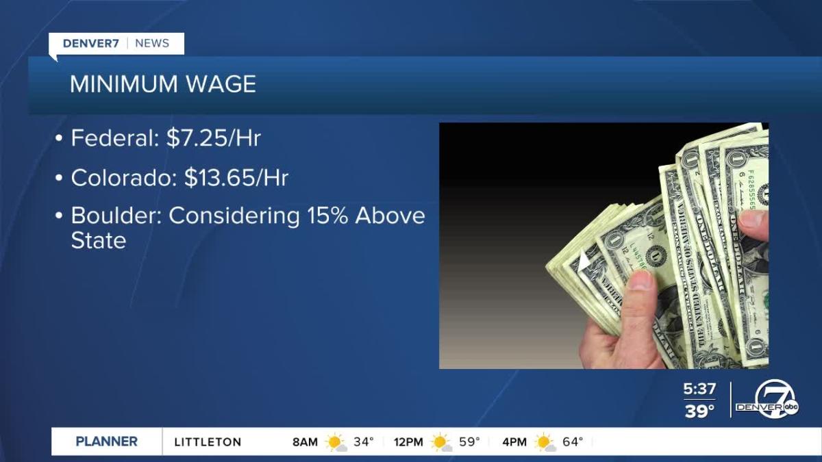 Boulder County looking at minimum wage increase