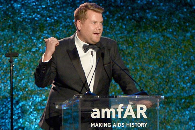 ​James Corden apologised for the ‘jokes’. Copyright: [AP]