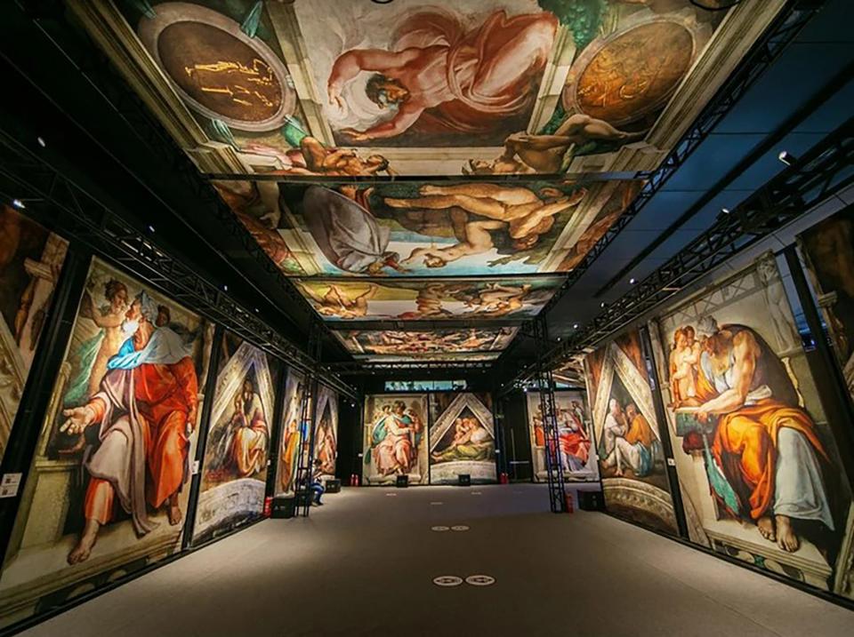 “Michelangelo’s Sistine Chapel: The Exhibition” will be in Amarillo for 38 days between June 9 and July 23 at Arts in the Sunset, the former Sunset Center.