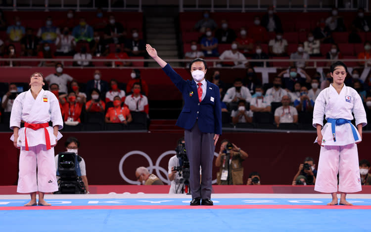 Sandra Sánchez gana oro en kata