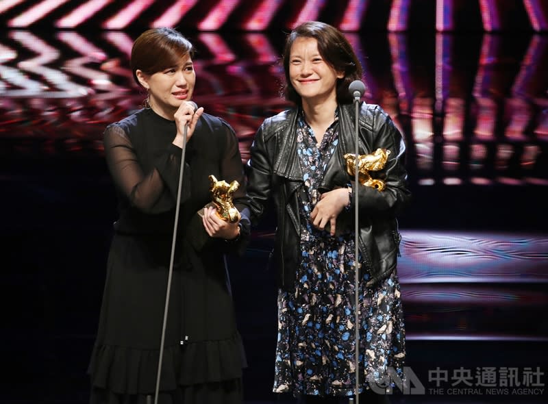 以《我們的青春，在台灣》奪金馬獎最佳紀錄片的導演傅榆（左）。（中央社／資料照片）