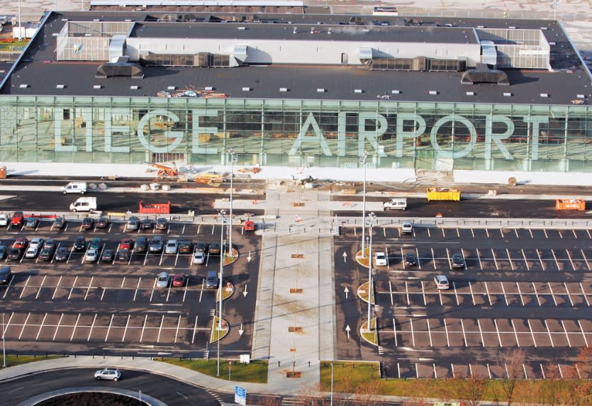 比利時列日機場 ( Liege Airport )。   圖 : 翻攝自CityPlu