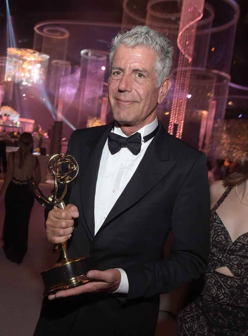 Bourdain – here at the 2015 Creative Arts Emmy Awards Governors Ball – passed away in June aged 61. Source: Getty