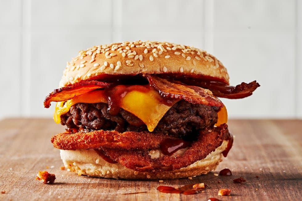 copycat carls jr bacon western cheeseburger