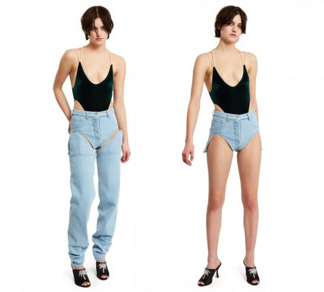 These Y/Project Jeans Turn Into Jorts