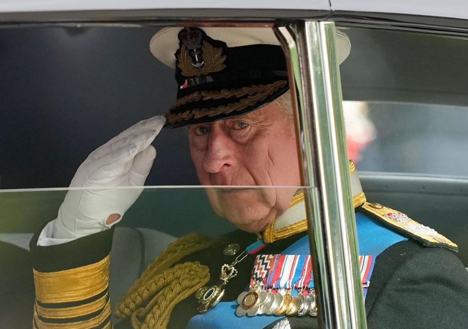 Britain Coronation King At Last (Copyright 2022 The Associated Press. All rights reserved.)