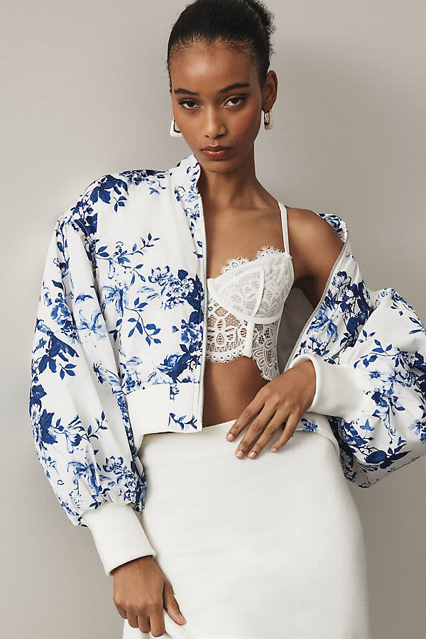 <p><a href="https://go.redirectingat.com?id=74968X1596630&url=https%3A%2F%2Fwww.anthropologie.com%2Fshop%2Fby-anthropologie-cropped-bomber-jacket&sref=https%3A%2F%2Fwww.townandcountrymag.com%2Fstyle%2Ffashion-trends%2Fg26788455%2Fstylish-spring-jackets%2F" rel="nofollow noopener" target="_blank" data-ylk="slk:Shop Now;elm:context_link;itc:0;sec:content-canvas" class="link ">Shop Now</a></p><p>Cropped Bomber Jacket</p><p>anthropologie.com</p><p>$158.00</p>