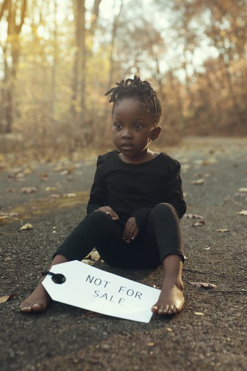 Fotograf Kofi Dua erstellte eine aufwühlende Fotoserie, um auf das Problem des Sklavenhandels in Libyen aufmerksam zu machen. (Bild: Kofi Dua)