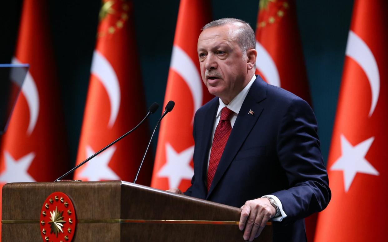  Turkish President Recep Tayyip Erdogan - Anadolu