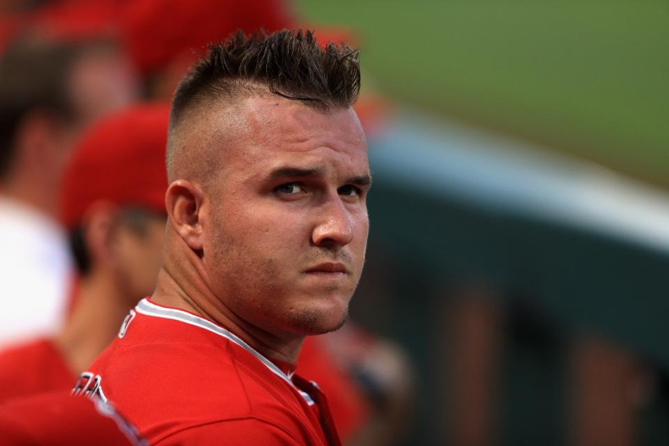 Mike Trout is back, but can he get the Los Angeles Angels in the wild card hunt? (Getty)