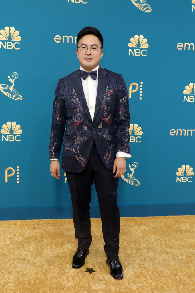 Bowen Yang attends the 74th Primetime Emmys on Sept. 12 at the Microsoft Theater in Los Angeles. (Photo: Momodu Mansaray/Getty Images)