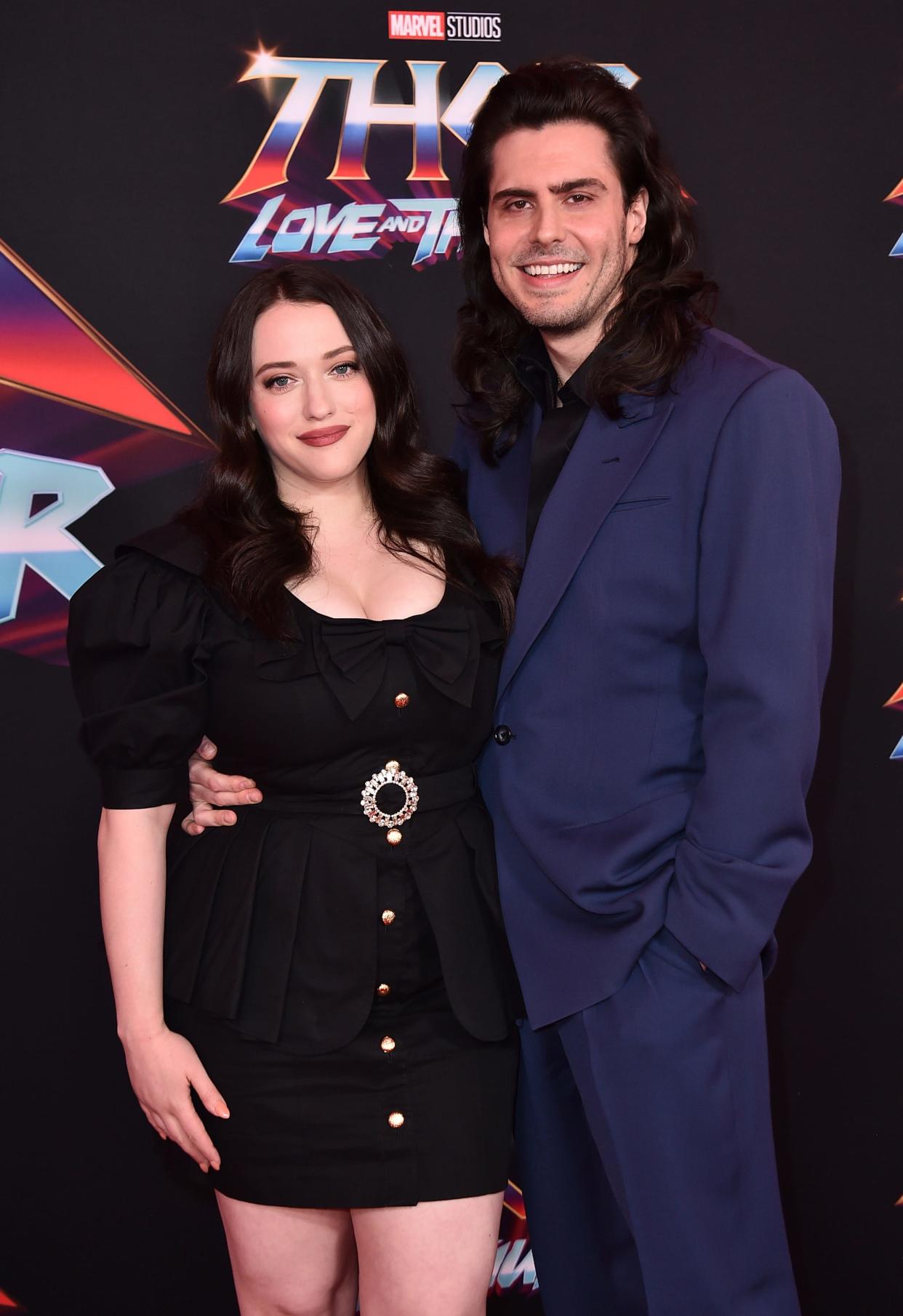 Kat Dennings, left, invited pals Macaulay Culkin and Brenda Song to her intimate wedding to singer Andrew W.K., right, in Los Angeles last month.