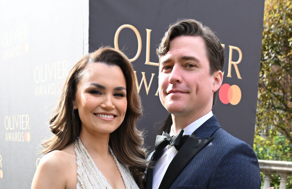 Samantha Barks and Alex Stoll had a dream wedding day credit:Bang Showbiz