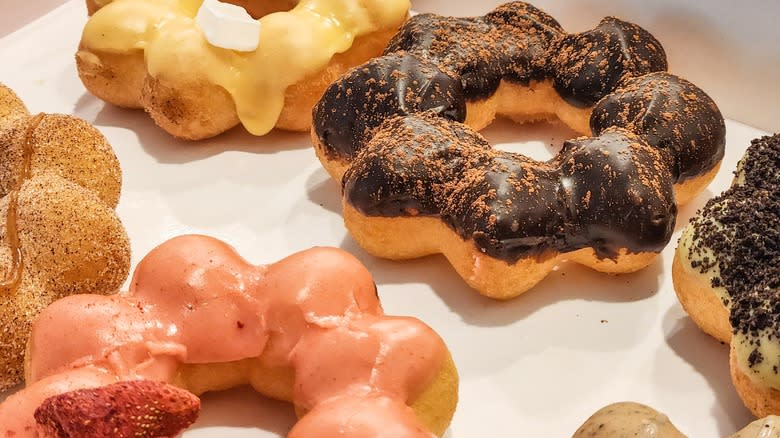 Mochi donuts in a box