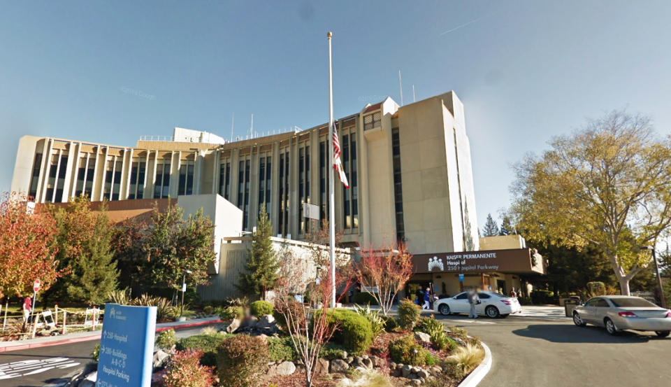 Kaiser Permanente Hospital in San Jose, Calif. (Google Maps)