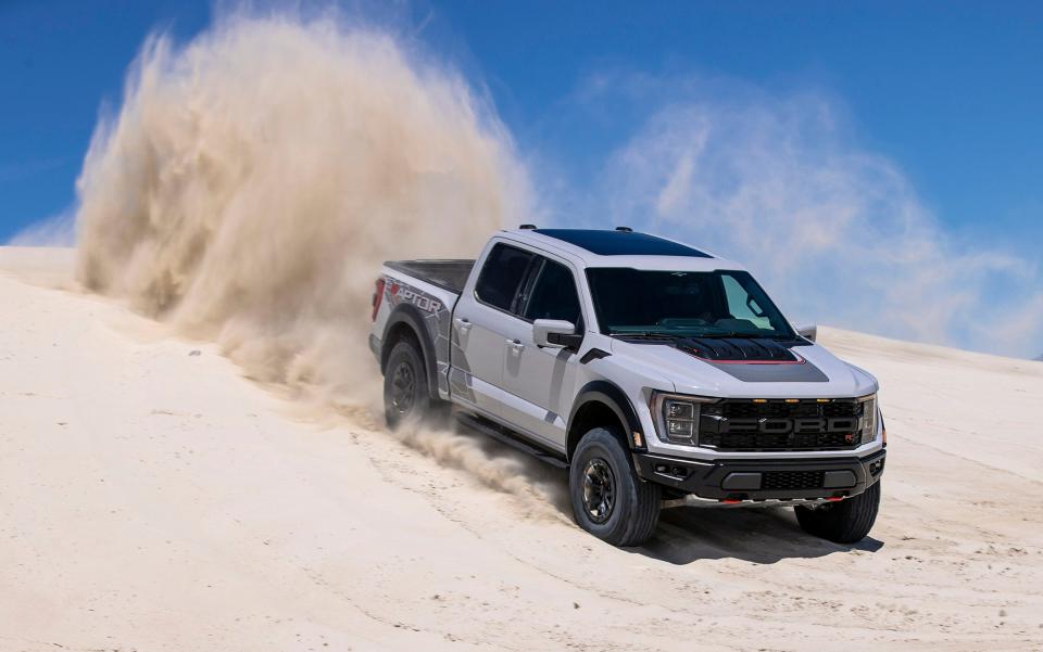 People who own the Raptor R enjoy high-performance driving. This is a 2023 model.