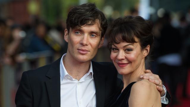 Cillian Murphy and Helen McCrory worked together on 'Peaky Blinders'. (PA)