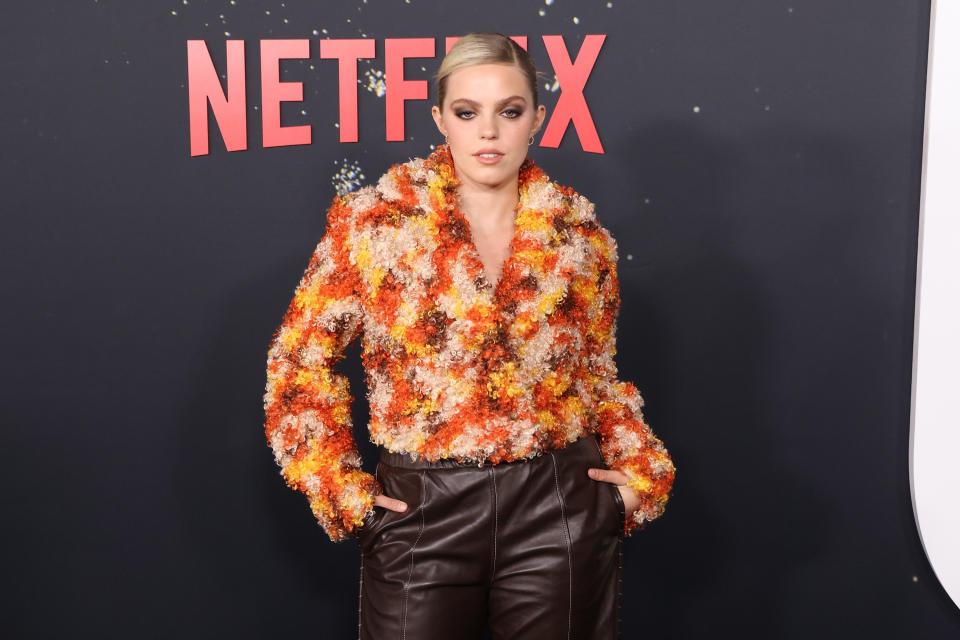 Renee Rapp attends the world premiere of Netflix's "Don't Look Up" at Jazz at Lincoln Center on December 05, 2021 in New York City