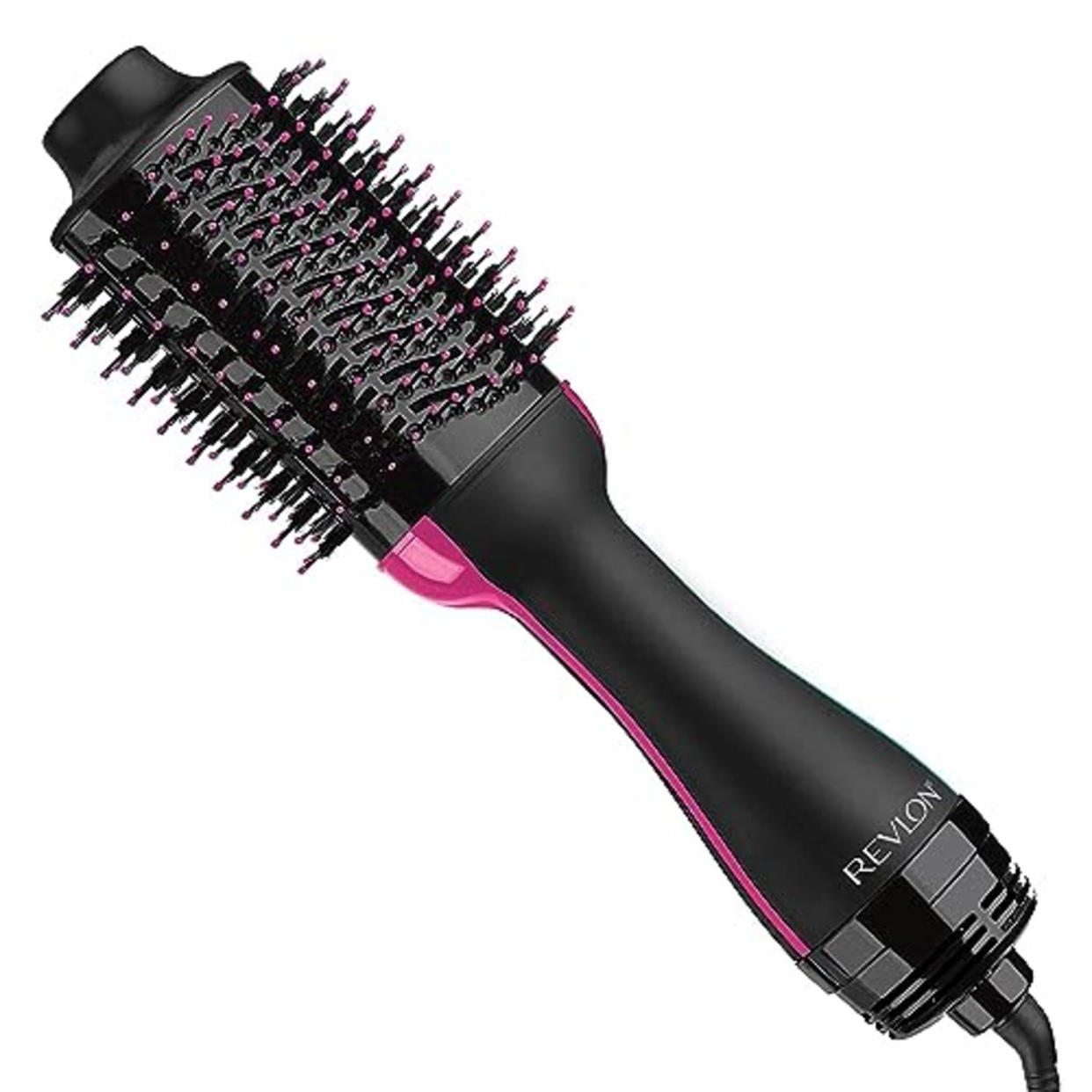 REVLON One-Step Volumizer Original 1.0 Hair Dryer and Hot Air Brush, Black (AMAZON)