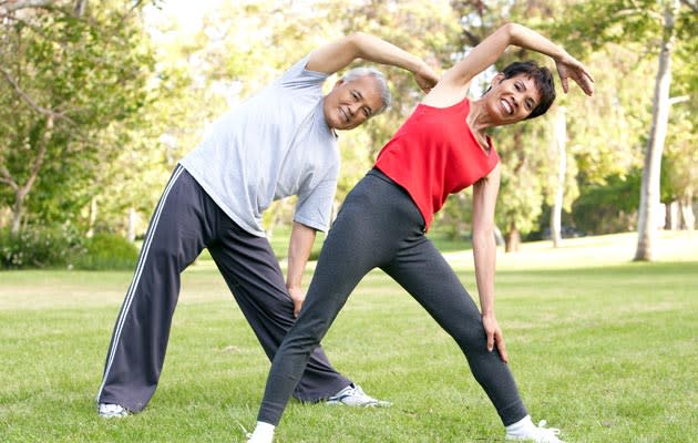 Although certain risks exist for seniors when they exercise, not exercising at all may actually worsen their health.