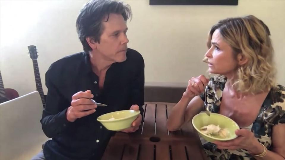 Kevin Bacon &amp; Kyra Sedgwick Reenact a Dumb Fight from a Real Couple