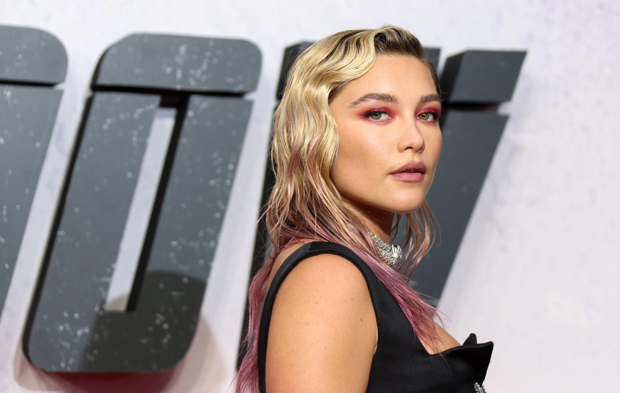 Florence Pugh speaks out about the criticism her relationship with Zach Braff receives. (Photo: Mike Marsland/WireImage)