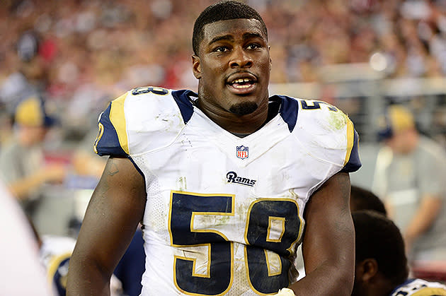 Rams LB Jo-Lonn Dunbar suspended four games for violating PEDs policy