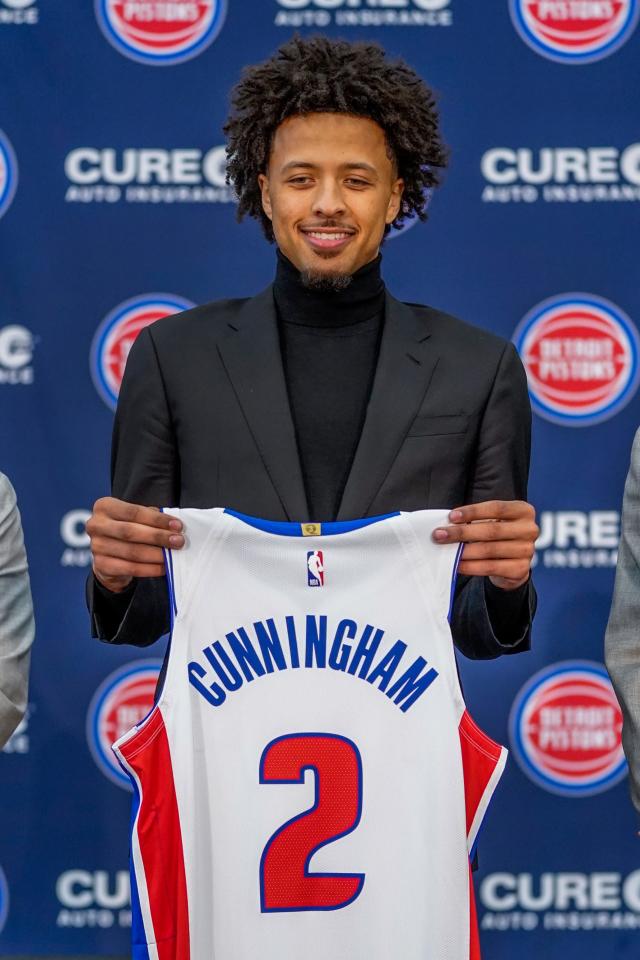 Pistons' Cade Cunningham to wear Chuck Daly's retired No. 2 jersey