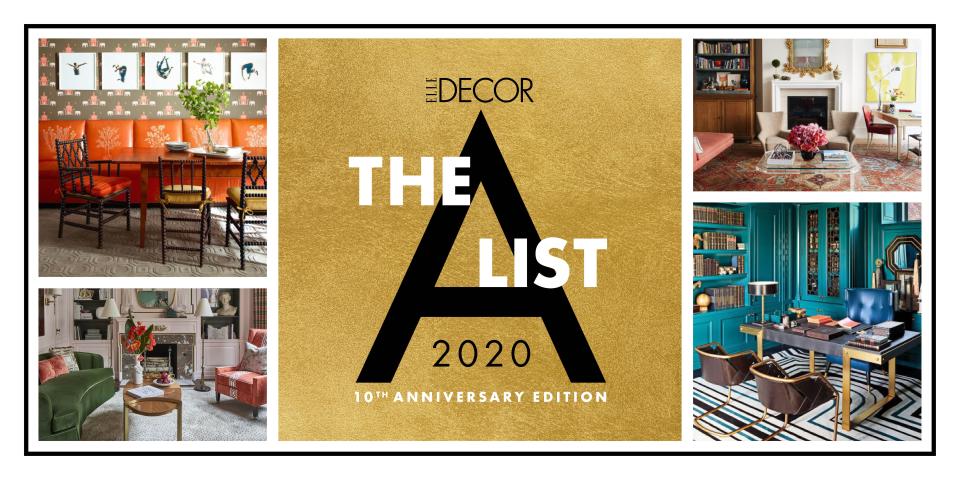The 2020 A-List: 125 of ELLE Decor’s Favorite Interior Designers