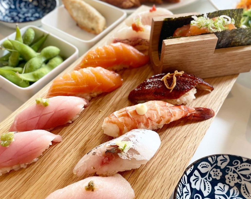 Nigiri and more at BON in Westwood.