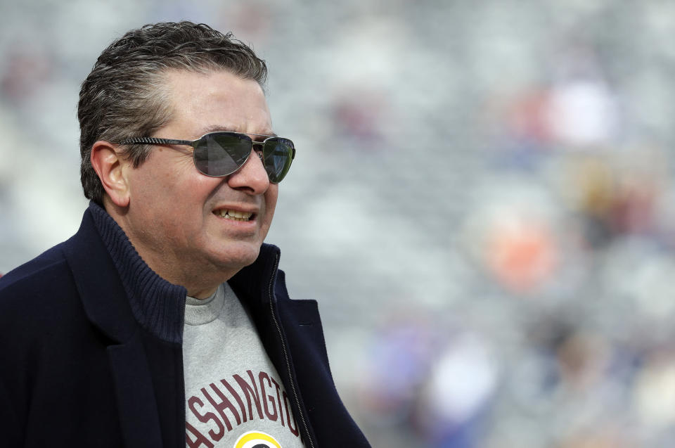 Washington owner Dan Snyder has the world’s first private, floating IMAX theater on his 305-foot superyacht. (AP)