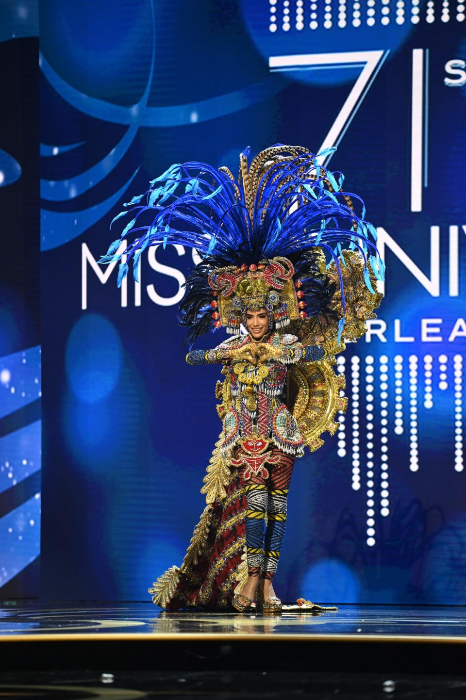 Miss Panama in the 2023 Miss Universe Costume Contest.