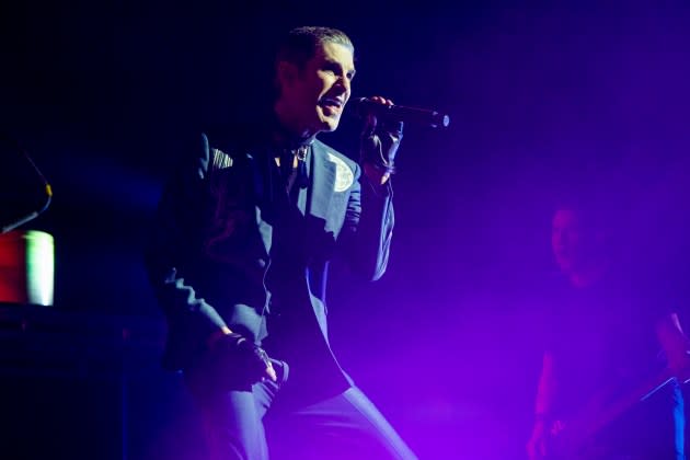 Perry Farrell of Janes Addiction performs at Little Caesars Arena on November 02, 2022.  - Credit: Scott Legato/Getty Images