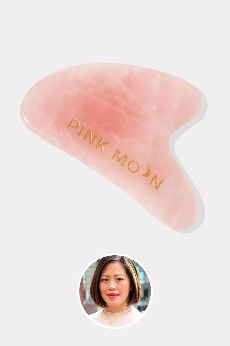 Rose Quartz Gua Sha Facial Tool