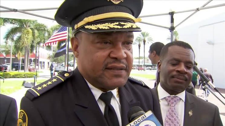 North Miami Police Chief Gary Eugene (Photo: WPLG-10/ABC)