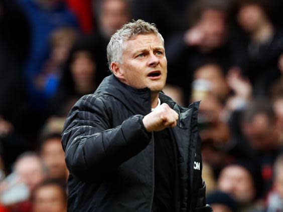 It was an encouraging evening for Ole Gunnar Solskjaer (PA)