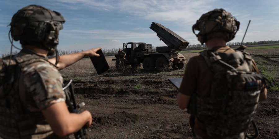 The work of the artillerymen of the 148th Separate Artillery Brigade of the Ground Forces of the Armed Forces of Ukraine