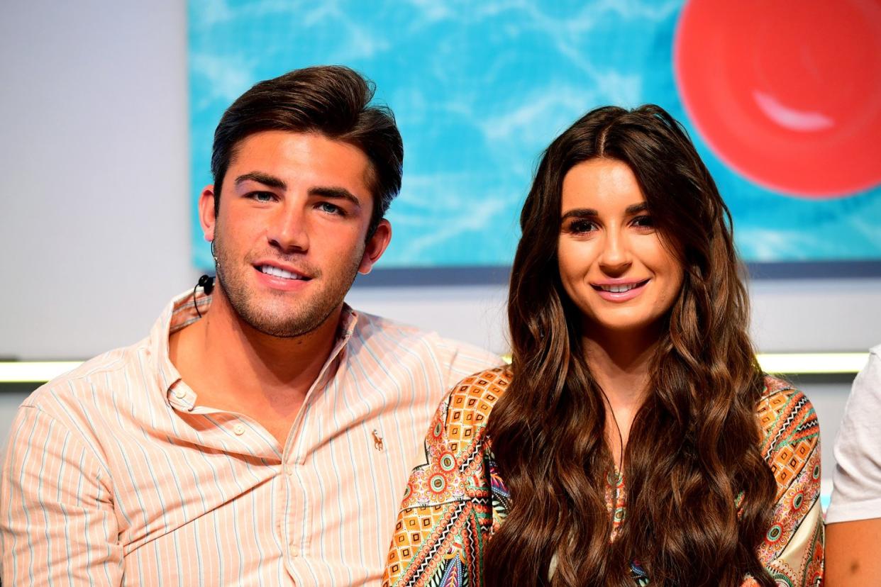 Next step: Dani Dyer and Jack Fincham have adopted a puppy: Ian West/PA