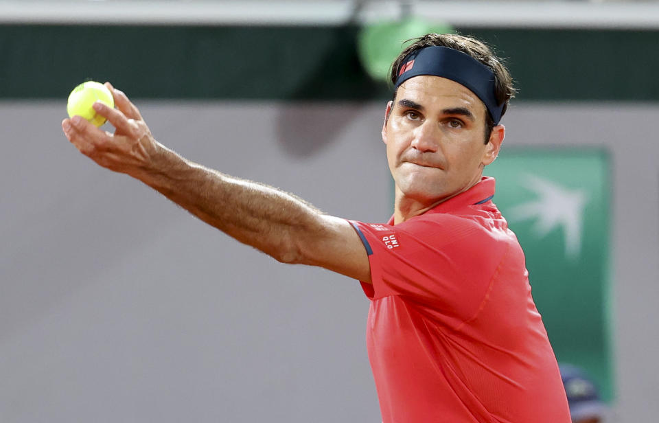 Roger Federer tennis.